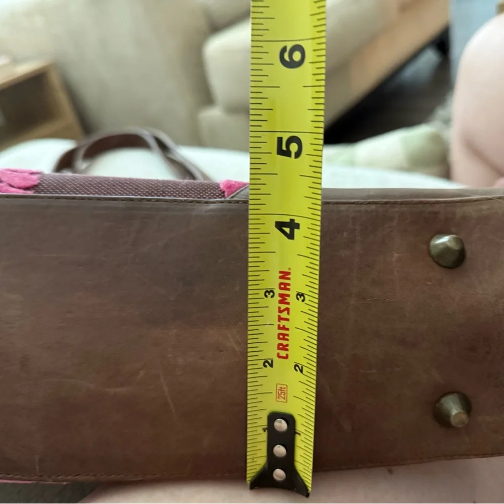 Vintage Siren Floral Genuine Leather Bag